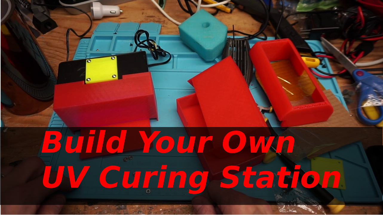 DIY UV Resin Curing Station - Make Your Own UV Resin Curer - PCBurn