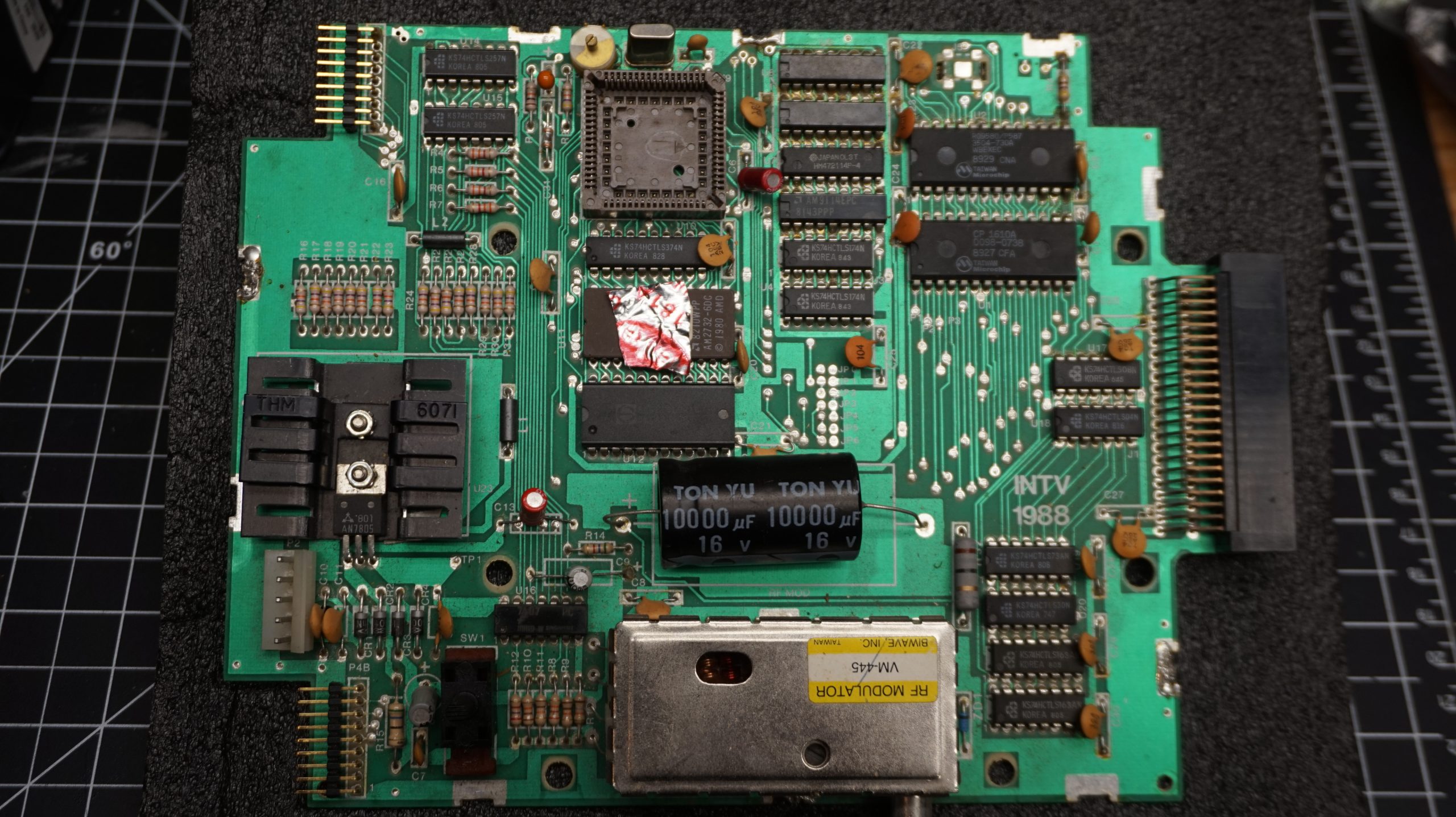 INTV 1988 Intellivision Circuit Board (Mainboard) - PCBurn