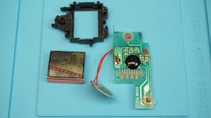 Circuit Boards and LCD panel of Sonic the Hedgehog Shadow LCD Handheld Game by McDonald's/Sega